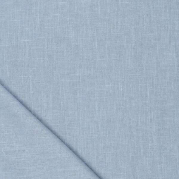 Let hør Sky Blue farvevisning på metervare