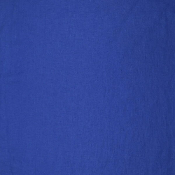 Let hør Royal Blue metervare med flot fald