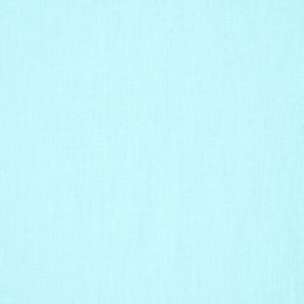 Nærbillede af Let hør Dusty Sky Blue vævet struktur