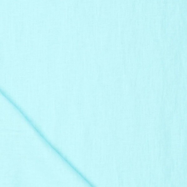 Let hør Dusty Sky Blue farvevisning på metervare