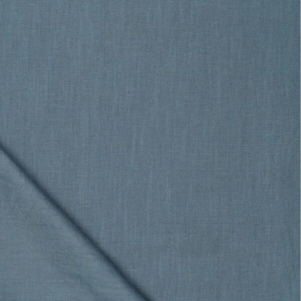 Let hør Petrol Blue farveprøve i hørstof