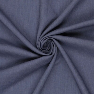 Lightweight linen Pigeon Blue 100% linen 165 g/m² 130 cm