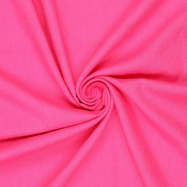 JK0872-875_1 Let hør Bright Pink 100% hør 165 g/m² 130 cm