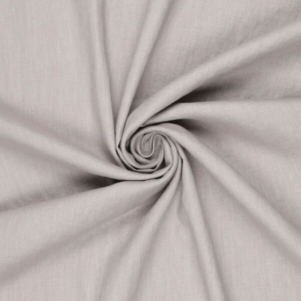 Let hør Light Grey 100% hør 165 g/m² 130 cm