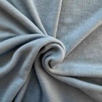 Merino wool jersey lys mint i 100% merinould 190 g/m²