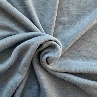 Merino wool jersey lys mint i 100% merinould 190 g/m²