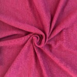 Merino wool jersey fuchsia meleret i 100% merinould 190 g/m²