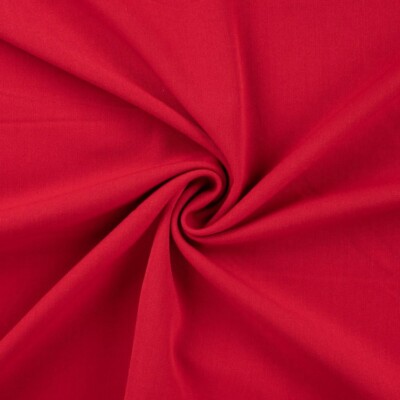 Wooltouch Red fast stof i rød