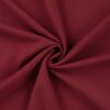 Wooltouch Bordeaux jämäkkä kangas bordeaux-värissä