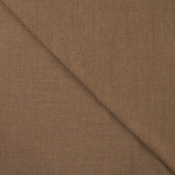 Wooltouch Brown Melange farveprøve brun melange