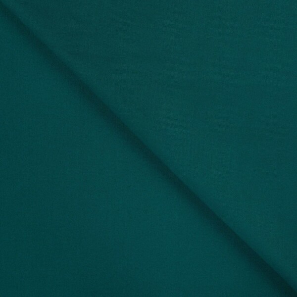 Wooltouch Petrol meter fabric in blue petrol for fashion production