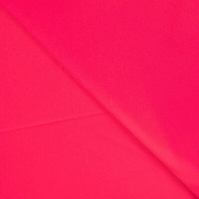 Nærbillede af Viscose Jersey Fuchsia single jersey strikket