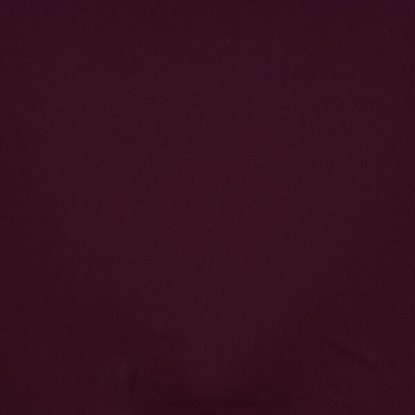 Dark burgundy viscose jersey fabric with 4-way stretch