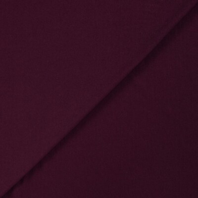 Close-up of Viscose Jersey Dark Bordeaux single jersey knit