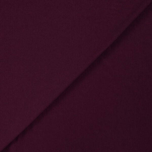 Close-up of Viscose Jersey Dark Bordeaux single jersey knit