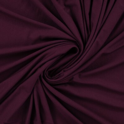 Viscose Jersey Dark Bordeaux 220 g/m² 145-150 cm Oekotex