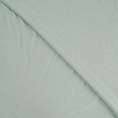 Nærbillede af Viscose Jersey Dusty Mint single jersey strikket