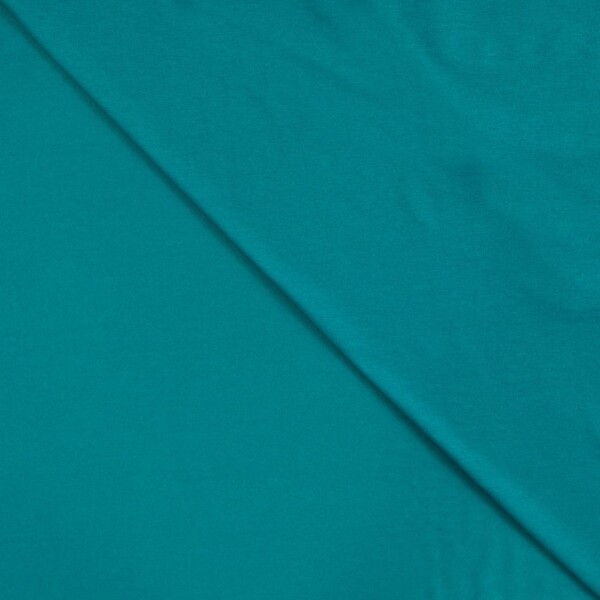 Single jersey strikket viscose jersey Emerald med stræk