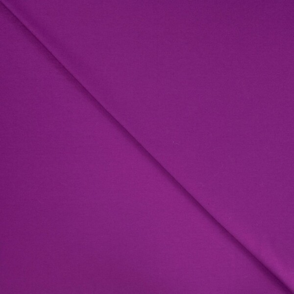 Single jersey strikket viscose jersey i aubergine