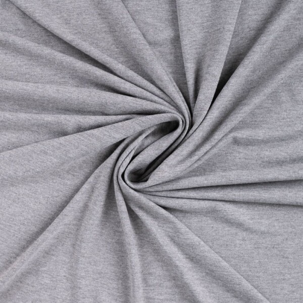 RS0372-661_3-1 Viscose Jersey Mid Grey Melange 220 g/m² 145-150 cm