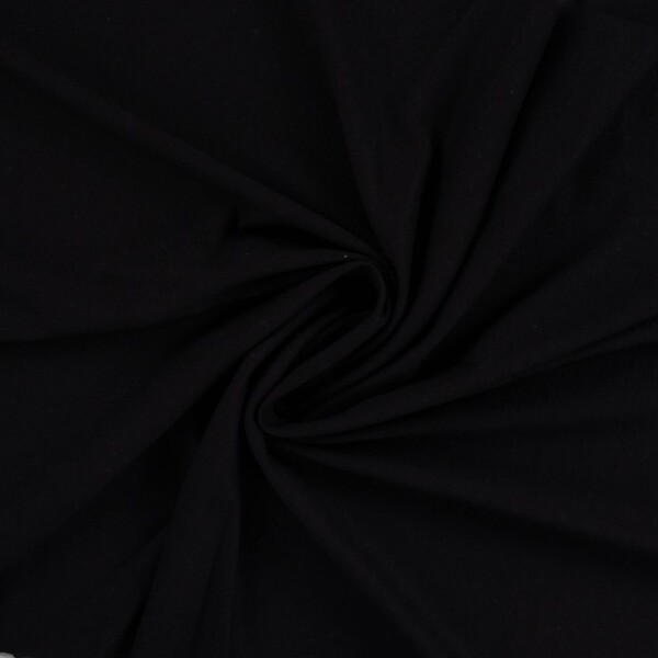 RS0372-690_3-1 Viskoosijersey Black 95% viskoosia ja 5% lycraa, 220 g/m²