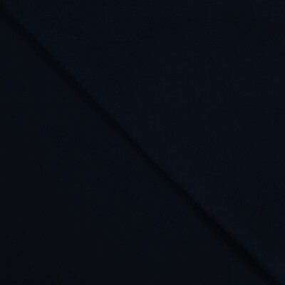 Dark navy viscose jersey single jersey strikket 4-vejs stræk