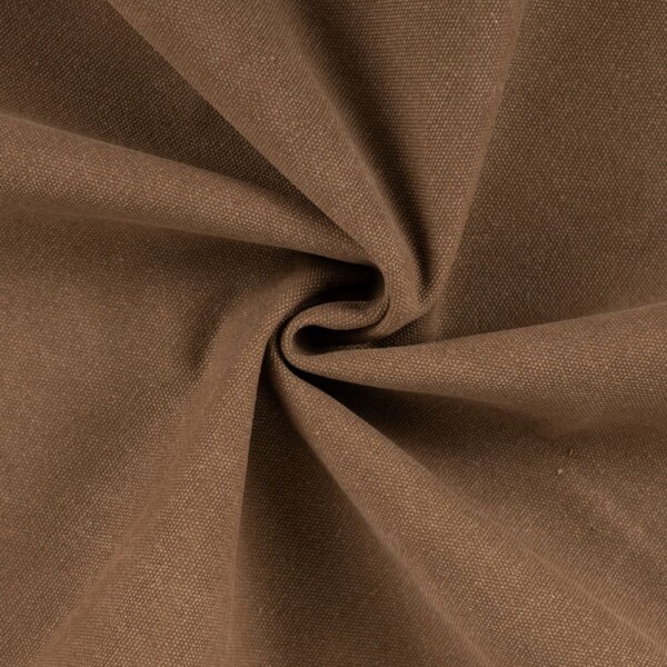 RS0382-560_3 Waxed Canvas Cedar Brown 230 g/m² 140 cm