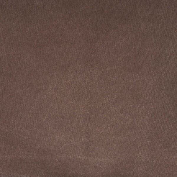 Waxed canvas Dark Brown close-up af voksfinish