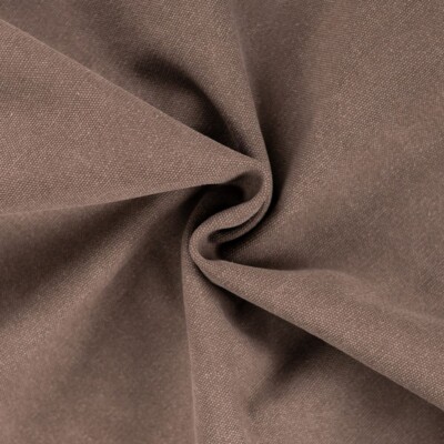Waxed Canvas Dark Brown 230 g/m² 140 cm