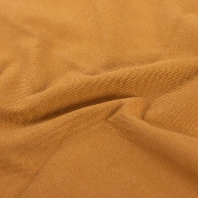 Waxed canvas Ochre color view