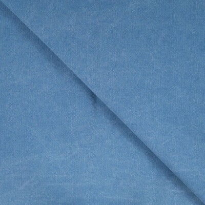 Close-up of Waxed Canvas Lapis Blue wax finish