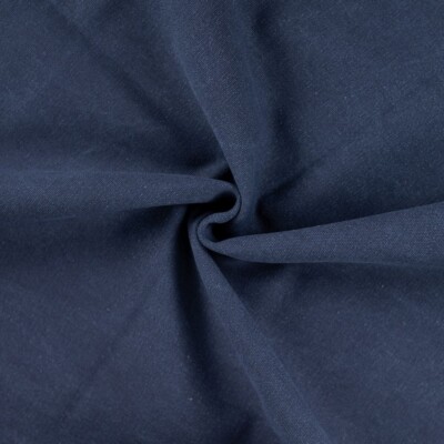 Waxed Canvas Navy woven waxed canvas 230 g/m²