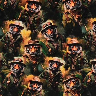 Jerseypainatus viileillä tiikereillä