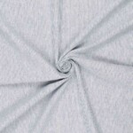 Hør blanding med smalle striber blå i 60% hør og 40% bomuld, 155 g/m²