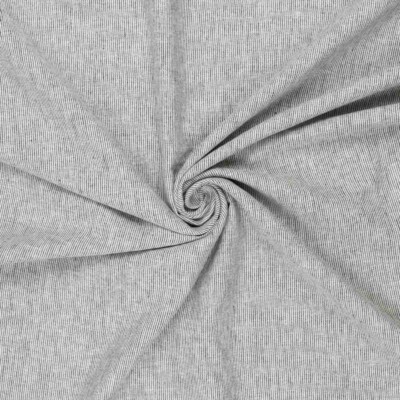 Pellavansekoite, kapeat raidat - musta 2