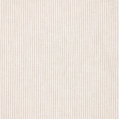 Detalje af smalle striber i natur hørblanding, Oekotex