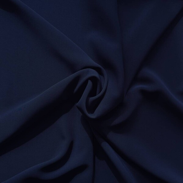 Polyester foer marineblå - metervare til foring