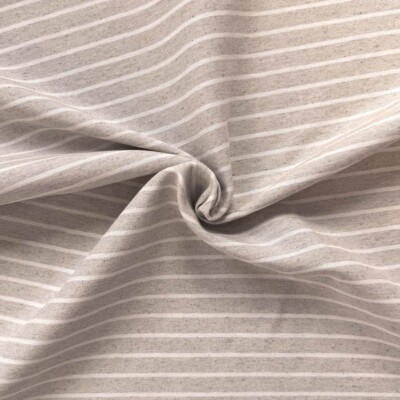 Woven half panama/canvas with narrow stripes, 140 cm wide