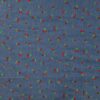 Chambray broderi kirsebær denim i 100% bomuld 140 g/m²