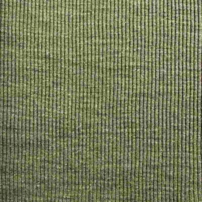 Strikket merinould metervare grøn, 165 cm bredde