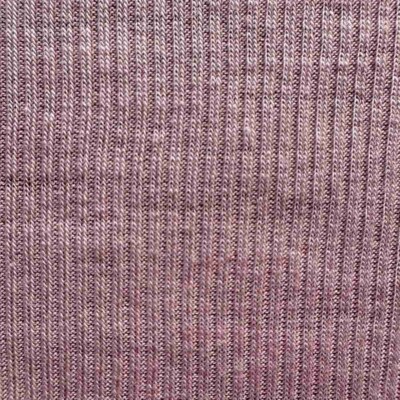 Strikket undertøjsuld lyserrød i merinould og silke