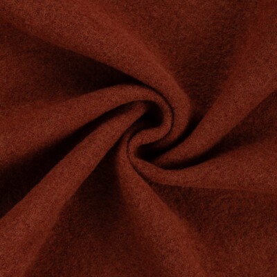 100% uld cognac kogt uld bouclé metervare