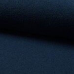 100% Uld - Mørk petrol, kogt uld (bouclé) 400 g/m2