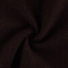100% Uld - Mørk brun, kogt uld (bouclé) 400 g/m2
