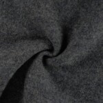 100% Uld - Grå meleret, kogt uld (bouclé) 400 g/m2