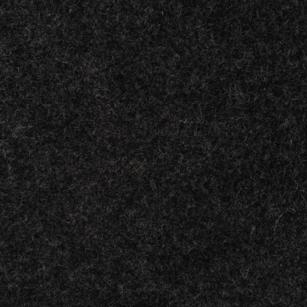 Anthracite boiled wool fabric wholesale with bouclé structure