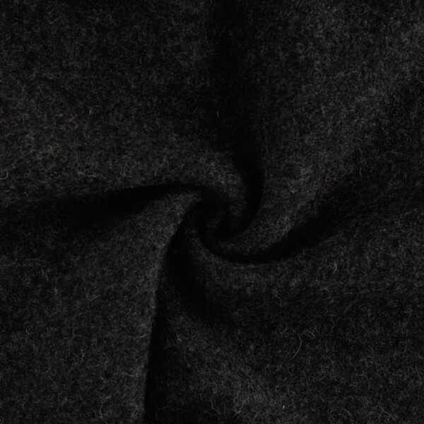 RS0128-568-3-optimized Boiled wool bouclé anthracite in 100% wool from Jydsk Stoflager