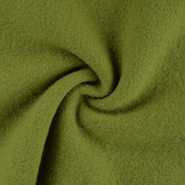 100% Uld - Kiwi, kogt uld (bouclé) 400 g/m2