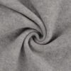 100% wool gray mottled boiled wool bouclé fabric
