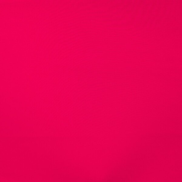 Klar fuchsia bomulds jersey med 4-vejs stræk til T-shirts og leggings